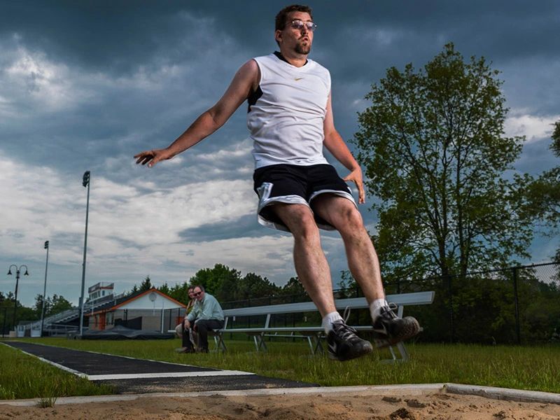 Special Olympian Ryan Groves suffers from TSC, a genetic condition that afflicts nearly 1 million patients worldwide.