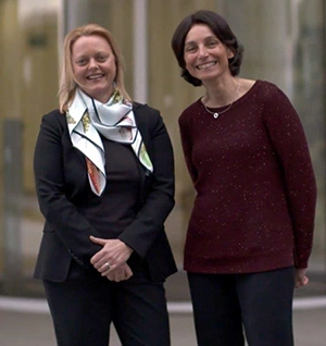 Aileen Wrynn and Christine Sturchler