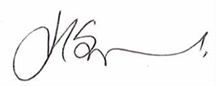 Signature of Sir Jonathan Symonds CBE Chair of the Board GSK