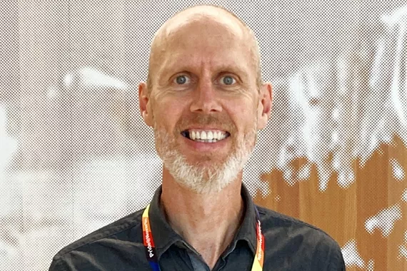 A portrait of Markus Luchner, Site Engineering Head at Novartis