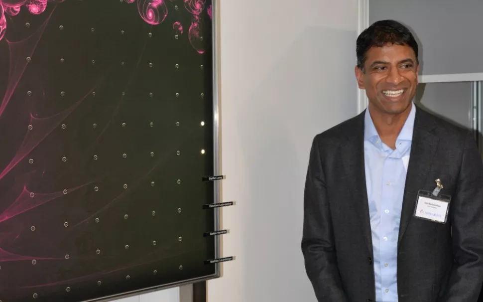 Vasant Narasimhan, CEO of Novartis