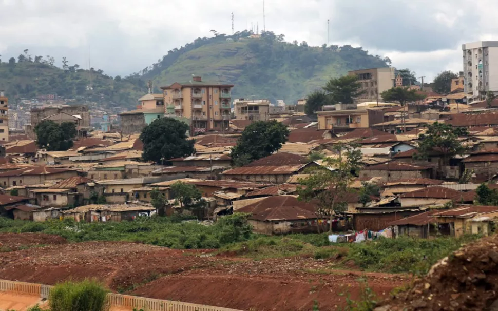 Nyintché lives in Briqueterie, one of the poorest neighborhoods in Yaoundé.