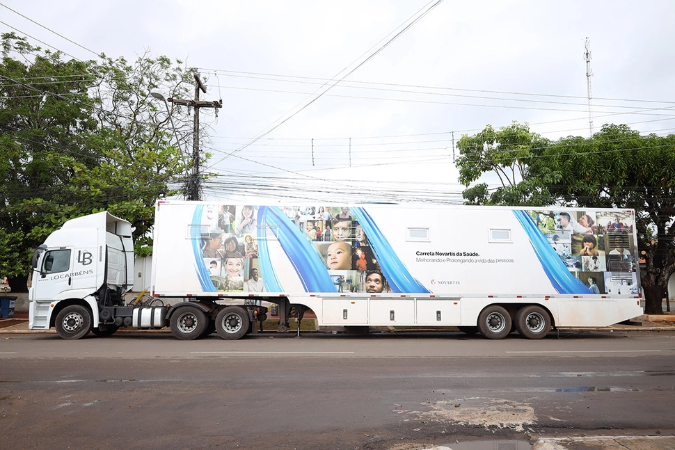 The Leprosy Health Truck in Brazil is a mobile early-detection and awareness unit that brings services closer to communities