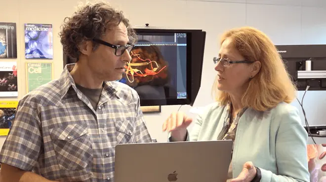 Alexandra Bach-Weidmuller discusses a presentation