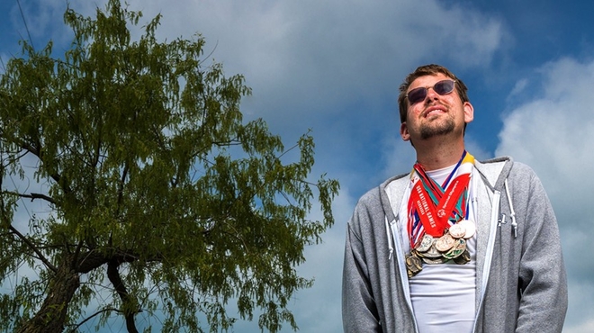 Special Olympian Ryan Groves suffers from TSC, a genetic condition that afflicts nearly 1 million patients worldwide. Special Olympian Ryan Groves suffers from TSC, a genetic condition that afflicts nearly 1 million patients worldwide.