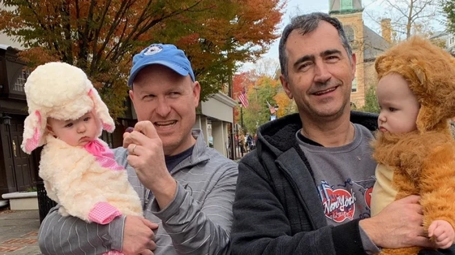 Alfred and his family