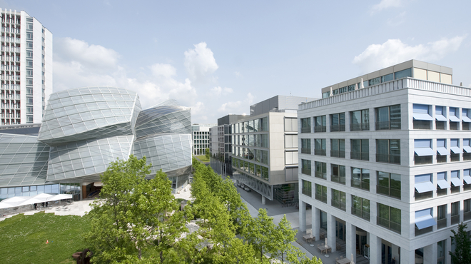 View of the Fabrikstrasse, Novartis HQ
