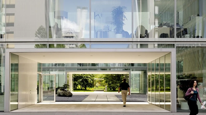 View of the Novartis Campus in Basel