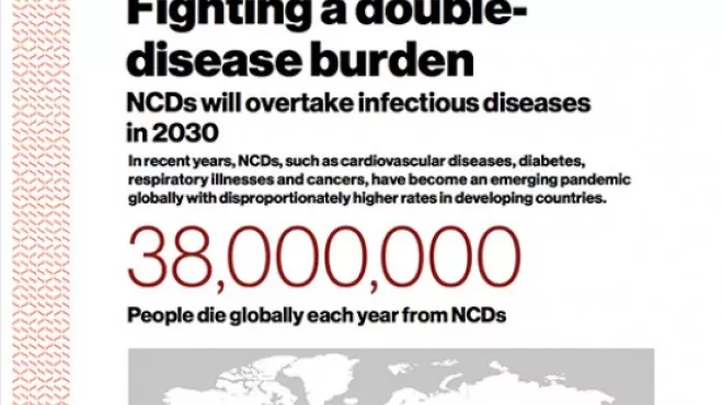 About Noncommunicable Diseases - Infographic