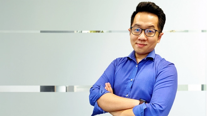 A portrait of Isaac, a Medical Lead at Novartis