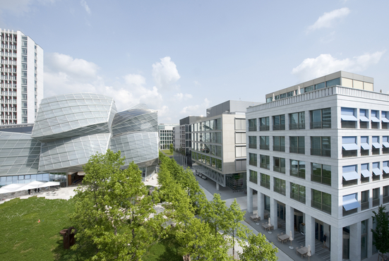 View of the Fabrikstrasse, Novartis HQ