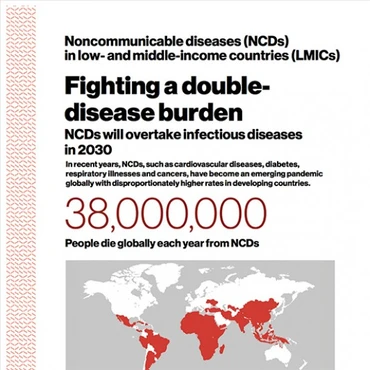 About Noncommunicable Diseases - Infographic