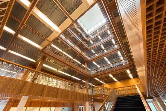 Staircase in Fabrikstrasse 6 (Peter Märkli)