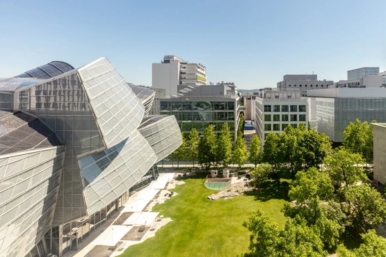 View of Fabrikstrasse 15, Novartis Campus Basel
