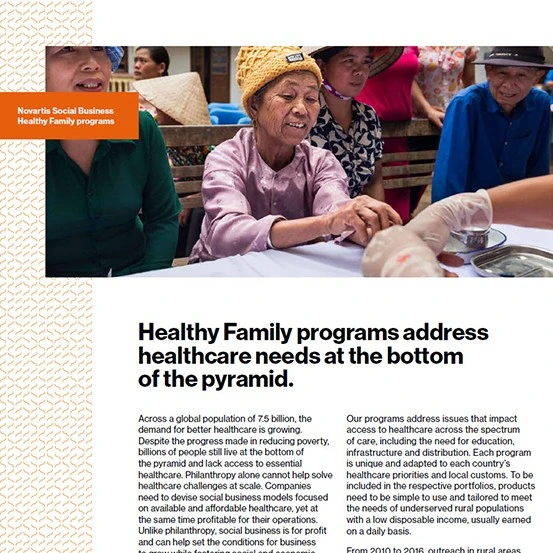 Healthy Family fact sheet