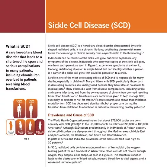 Sickle Cell Disease Backgrounder