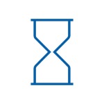 Icon of hourglass