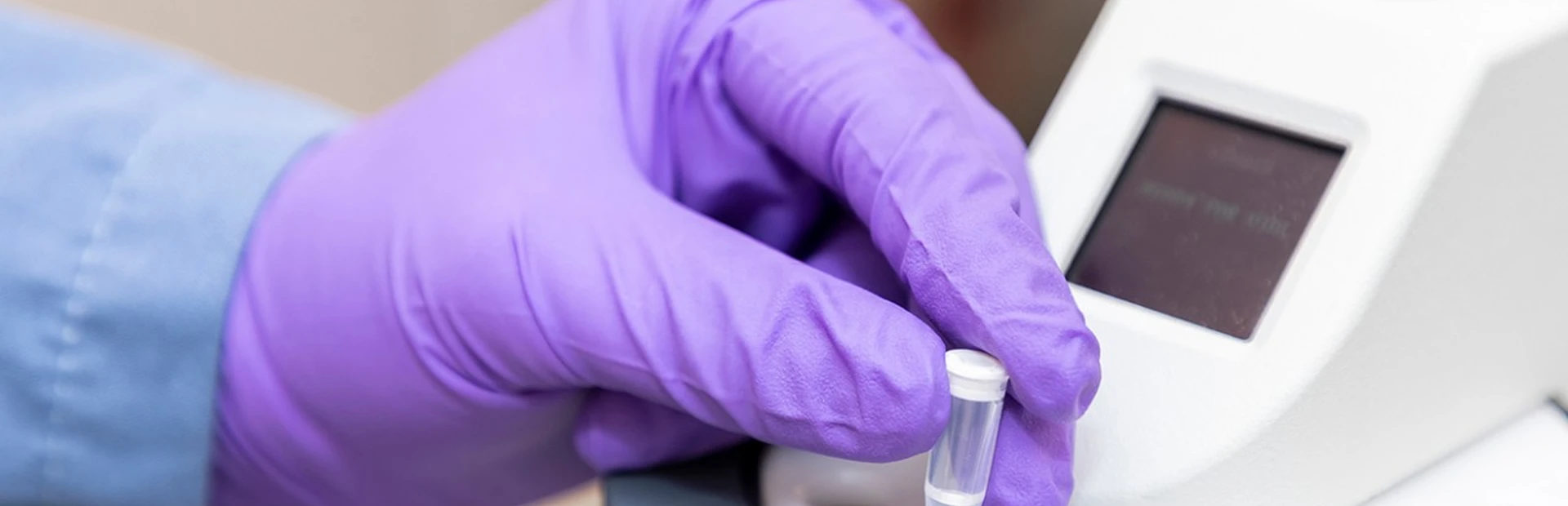 A scientist using Lab2Lab