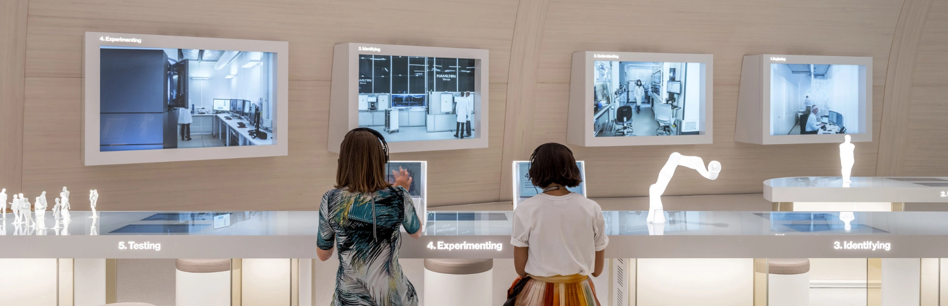 Wonders of Medicine exhibition, from lab to patient, Novartis Pavillon