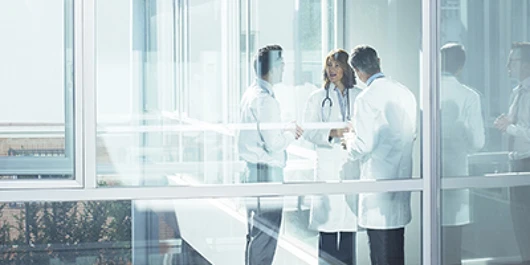 Healthcare Professionals Talking