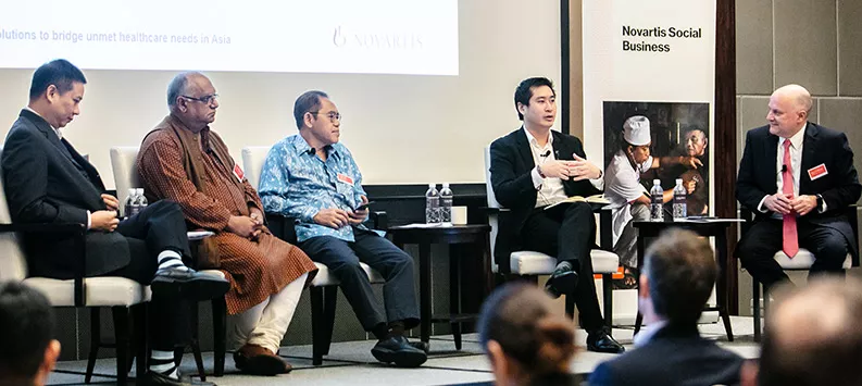 Novartis Social Business stakeholder dialogue on November 20 in Singapore