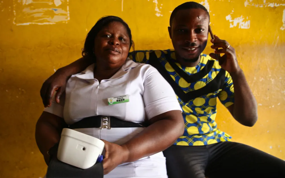 Evelyn is a nurse in rural Ghana who specializes in cardiovascular disease. 