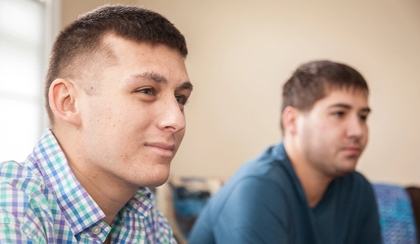 Tyler Patron and his brother Zach have cystic fibrosis