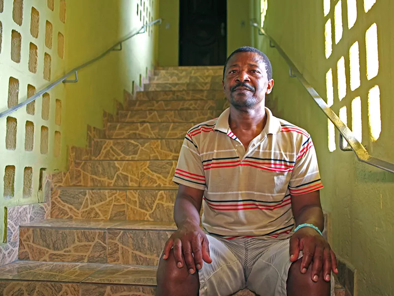 Chagas disease patient in Bahia, Brazil