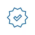 Icon of check mark badge