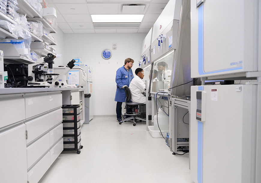 Sadiq Walker-Baker during his fellowship at Novartis