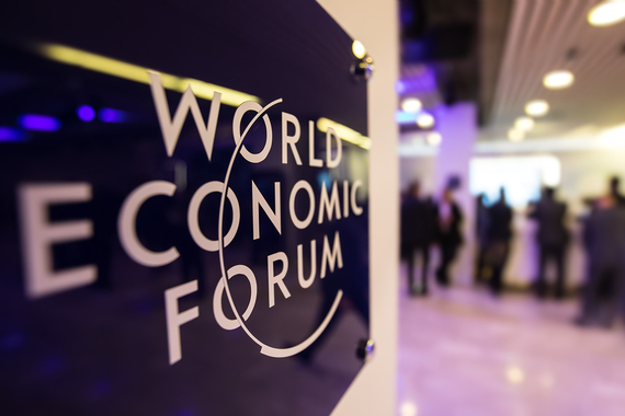 World Economic Forum sign