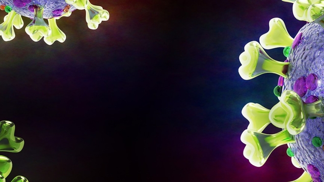 3D rendering of COVID-19, the novel coronavirus causing the pandemic