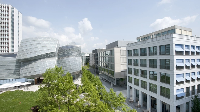 View of the Fabrikstrasse, Novartis HQ