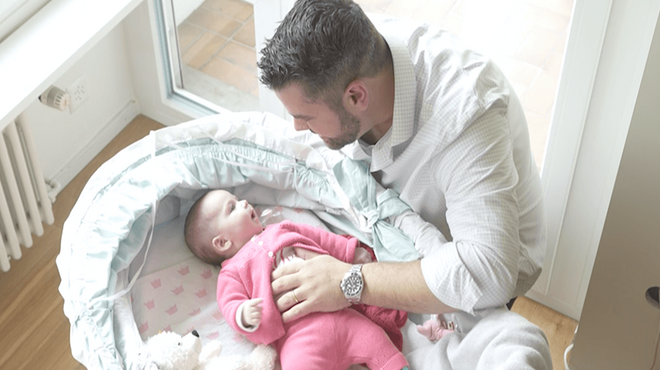Our new parental leave policy helps Michael to share precious moments with his family