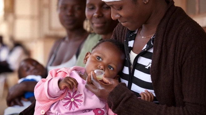 Young Malaria Patient