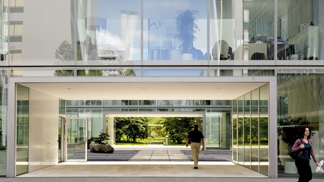View of the Novartis Campus in Basel
