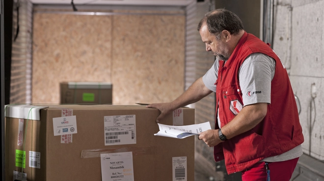 Worldwide Distribution Center for the Novartis Antimalarial in Basel, Switzerland
