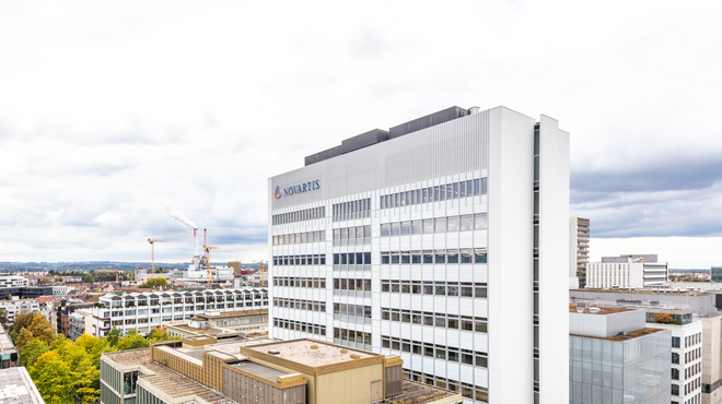 View of Banting 1 building on Novartis Campus