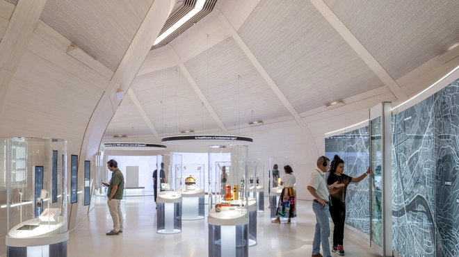 Wonders of Medicine exhibition, steps through time, Novartis Pavillon