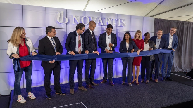 Novartis RLT Facility Ribbon cutting - Carlsbad CA USA (A)