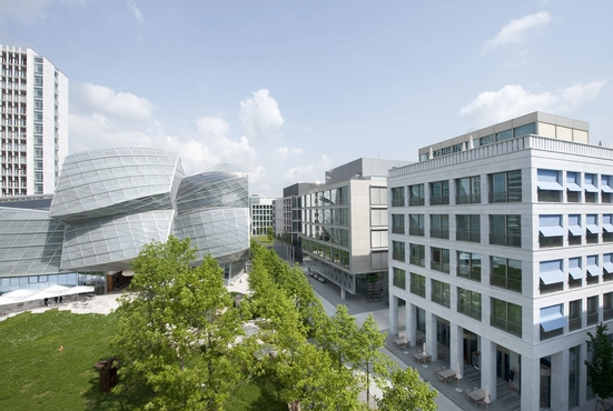View of the Fabrikstrasse, Novartis HQ