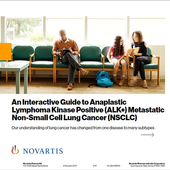 Anaplastic Lymphoma Kinase Positive + Non-Small Cell Lung Cancer Interactive Media Guide