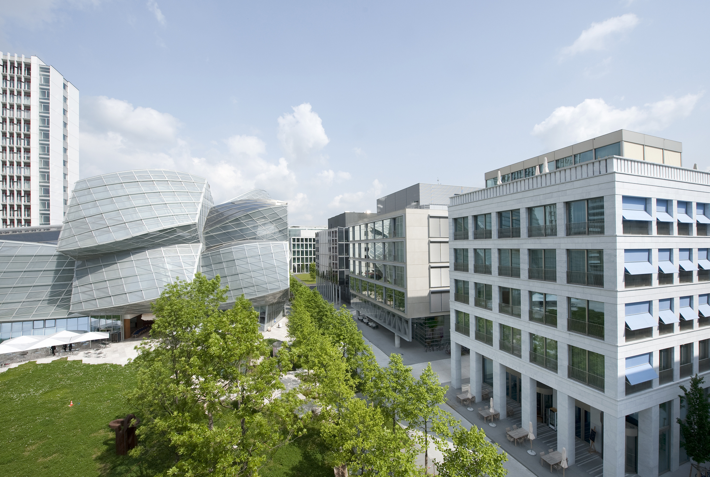 View of the Fabrikstrasse, Novartis HQ