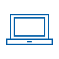 Icon representing a computer