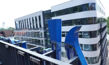 Pohľad z budovy sídla Novartis Slovakia
