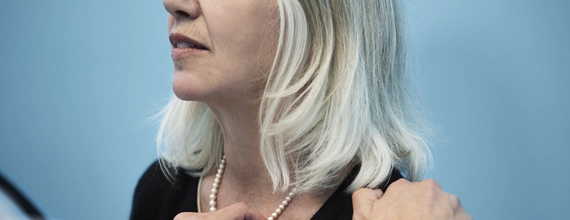 Pacientka na vyšetrení u lekára