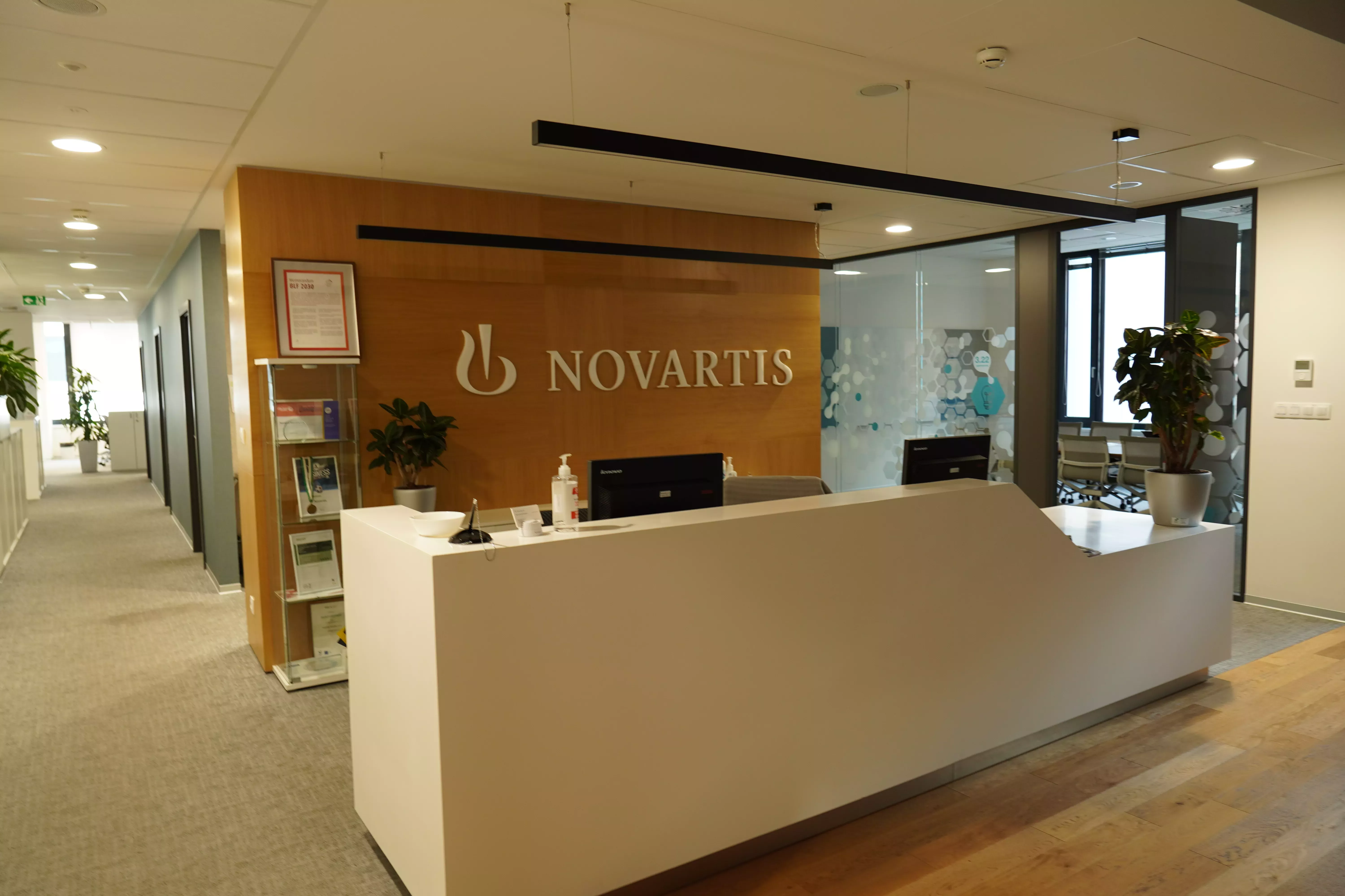 Recepcia spoločnosti Novartis Slovakia