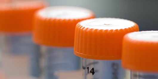 Plastic covers of vials