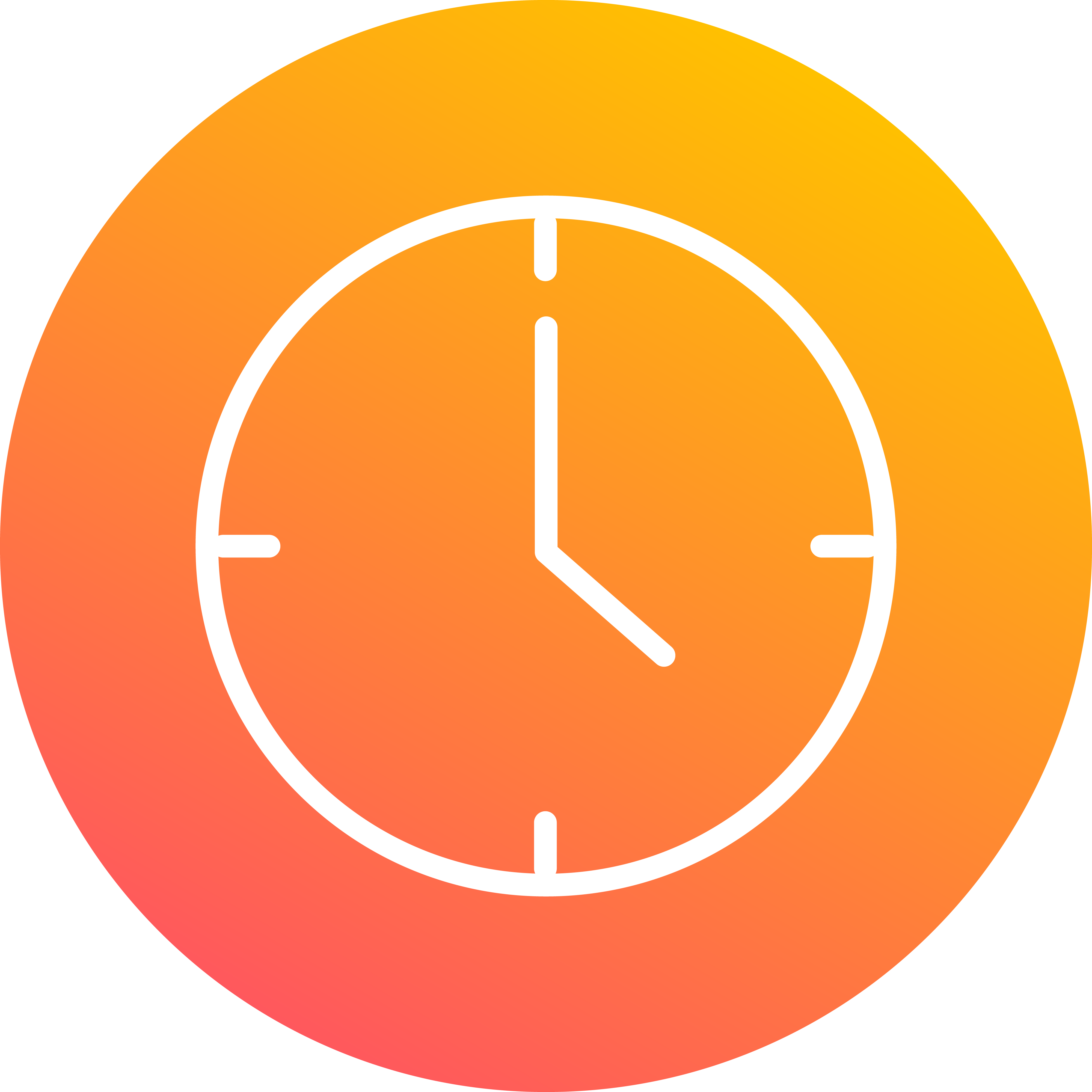 Novartis Icon Clock Roundel Orange RGB