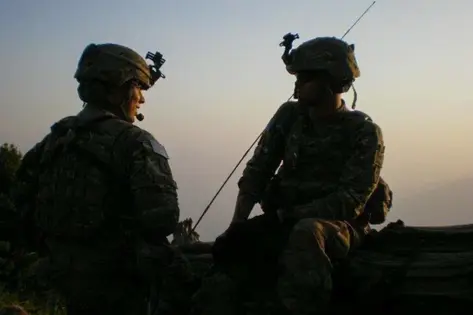 Novartis employee and Veteran, Matt Baca